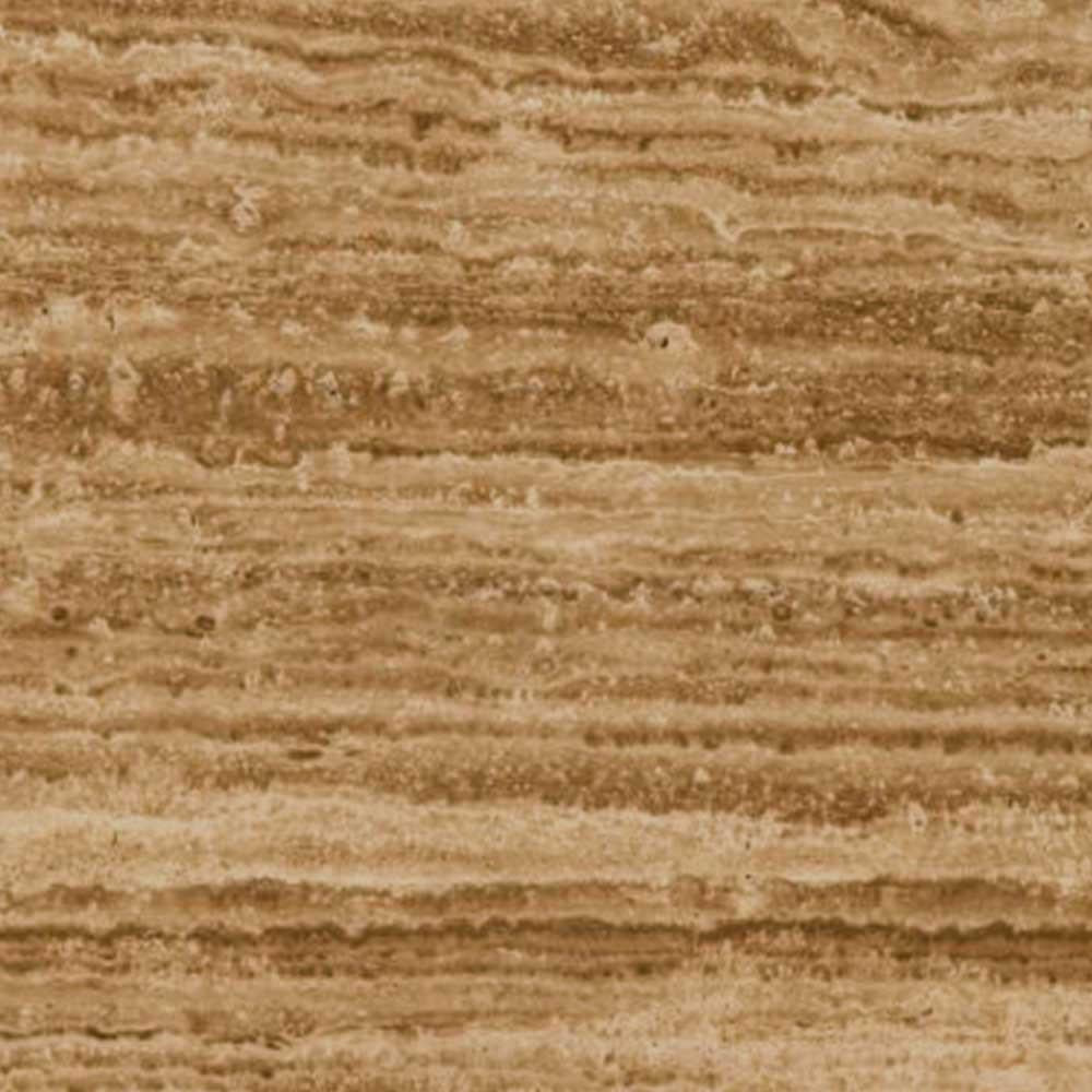 12x12 Noce Exotic Travertine (Vein-Cut) Filled & Polished Tile - American Tile Depot