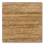 12x12 Noce Exotic Travertine (Vein-Cut) Filled & Polished Tile - American Tile Depot