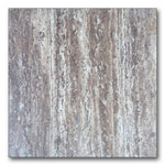 12x12 Noce Exotic Travertine (Vein-Cut) Unfilled & Brushed Tile 12x12 Noce Exotic Travertine (Vein-Cut) Unfilled & Brushed Tile - American Tile Depot
