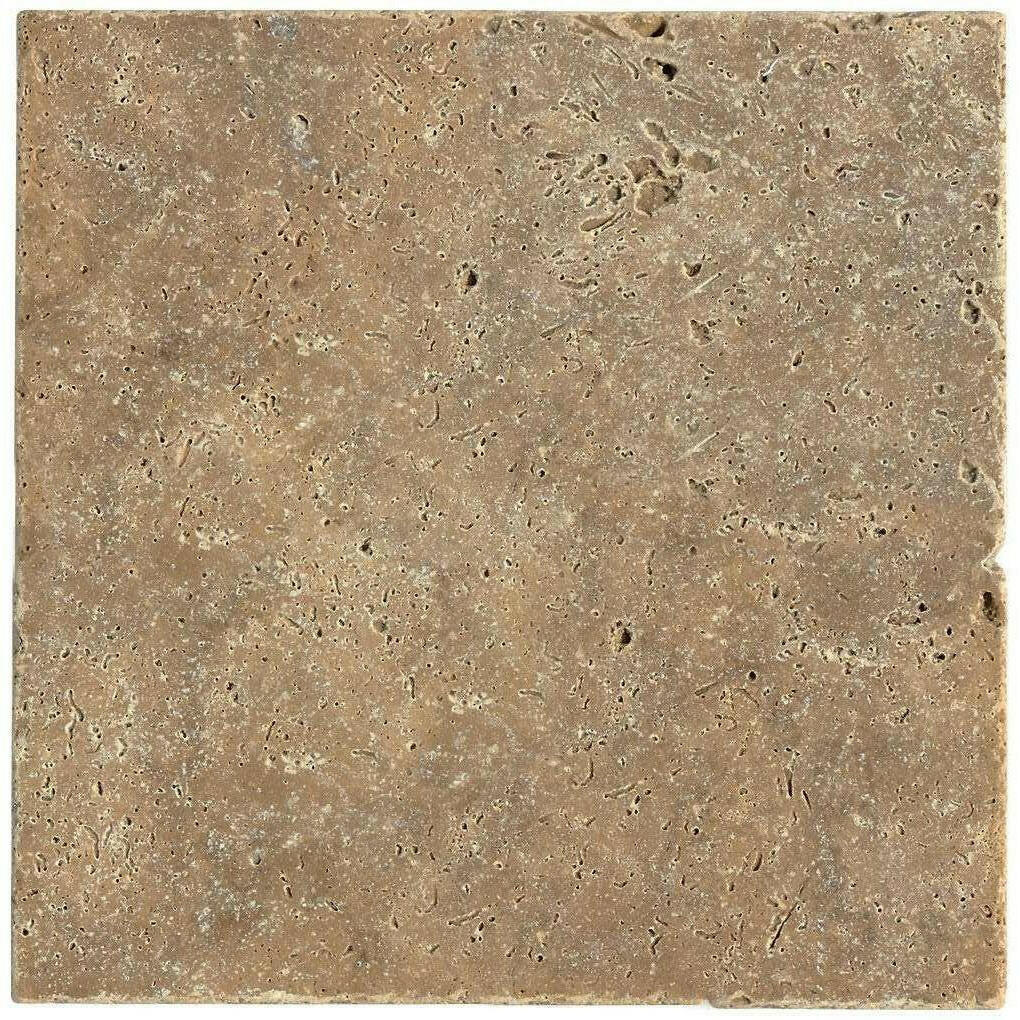 12x12 Noce Travertine Tumbled Tile 12x12 Noce Travertine Tumbled Tile - American Tile Depot