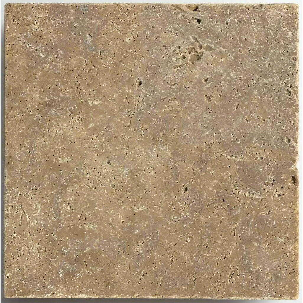 12x12 Noce Travertine Tumbled Tile 12x12 Noce Travertine Tumbled Tile - American Tile Depot
