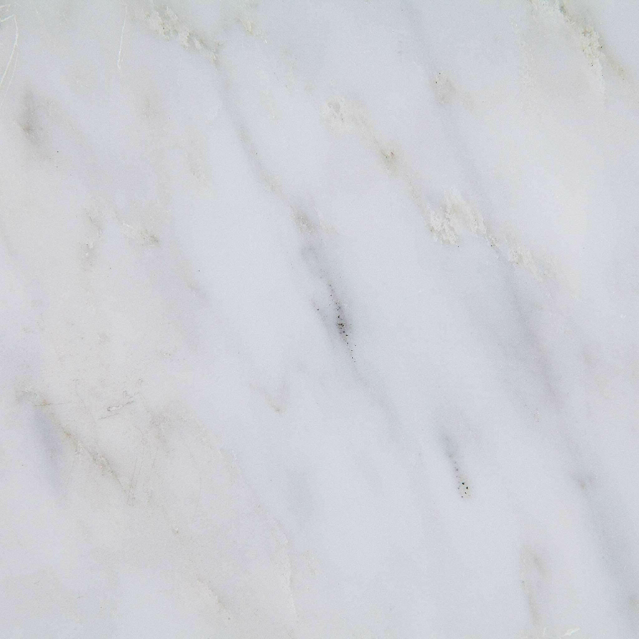 12x12 Oriental White / Asian Statuary Marble Honed Tile - American Tile Depot