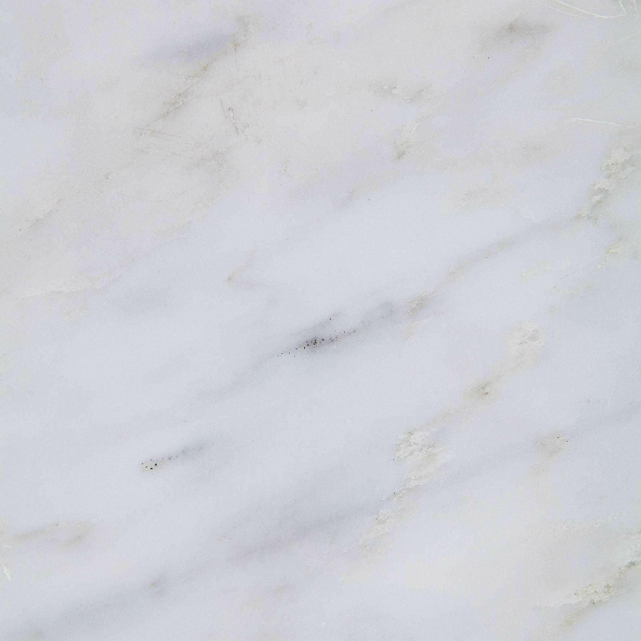 12x12 Oriental White / Asian Statuary Marble Honed Tile - American Tile Depot