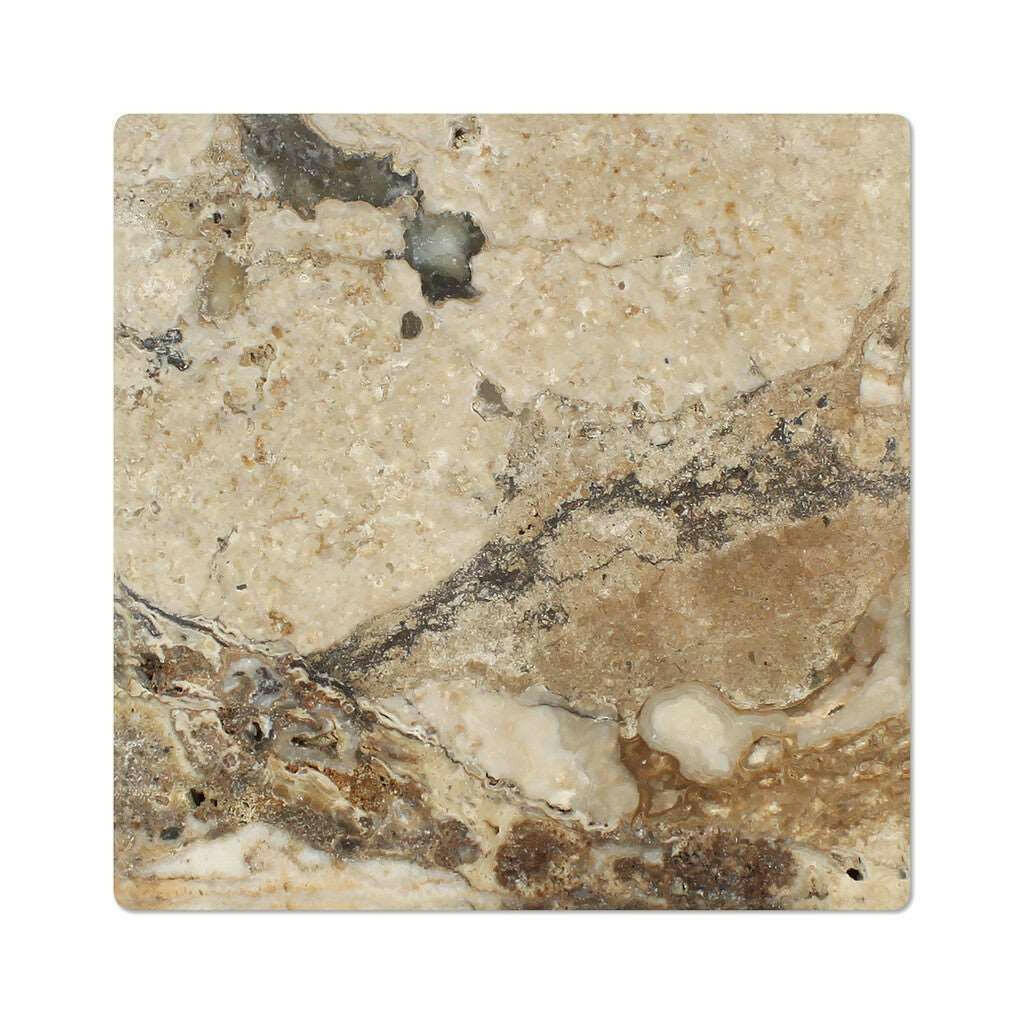 12x12 Philadelphia Travertine Tumbled Tile - American Tile Depot