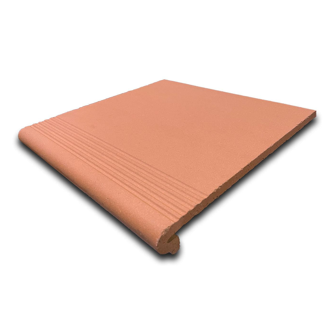12x12 Salmon Pool Matte Quarry Coping - American Tile Depot