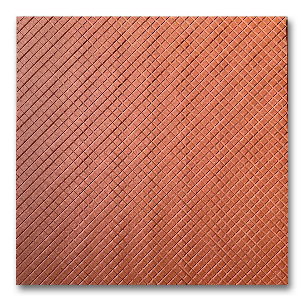 12x12 Salmon Smooth Terracotta Look Quarry Tile