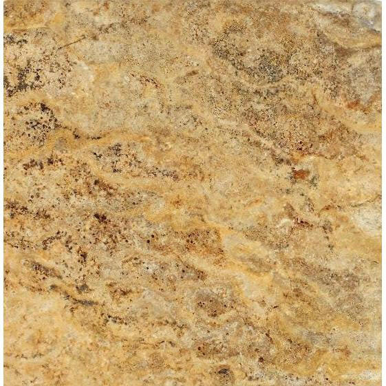 12x12 Scabos Travertine Filled & Honed Tile 12x12 Scabos Travertine Filled & Honed Tile - American Tile Depot