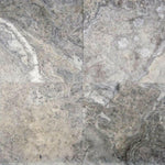 12x12 Silver Travertine Filled & Honed Tile 12x12 Silver Travertine Filled & Honed Tile - American Tile Depot