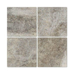 12x12 Silver Travertine Tumbled Tile 12x12 Silver Travertine Tumbled Tile - American Tile Depot