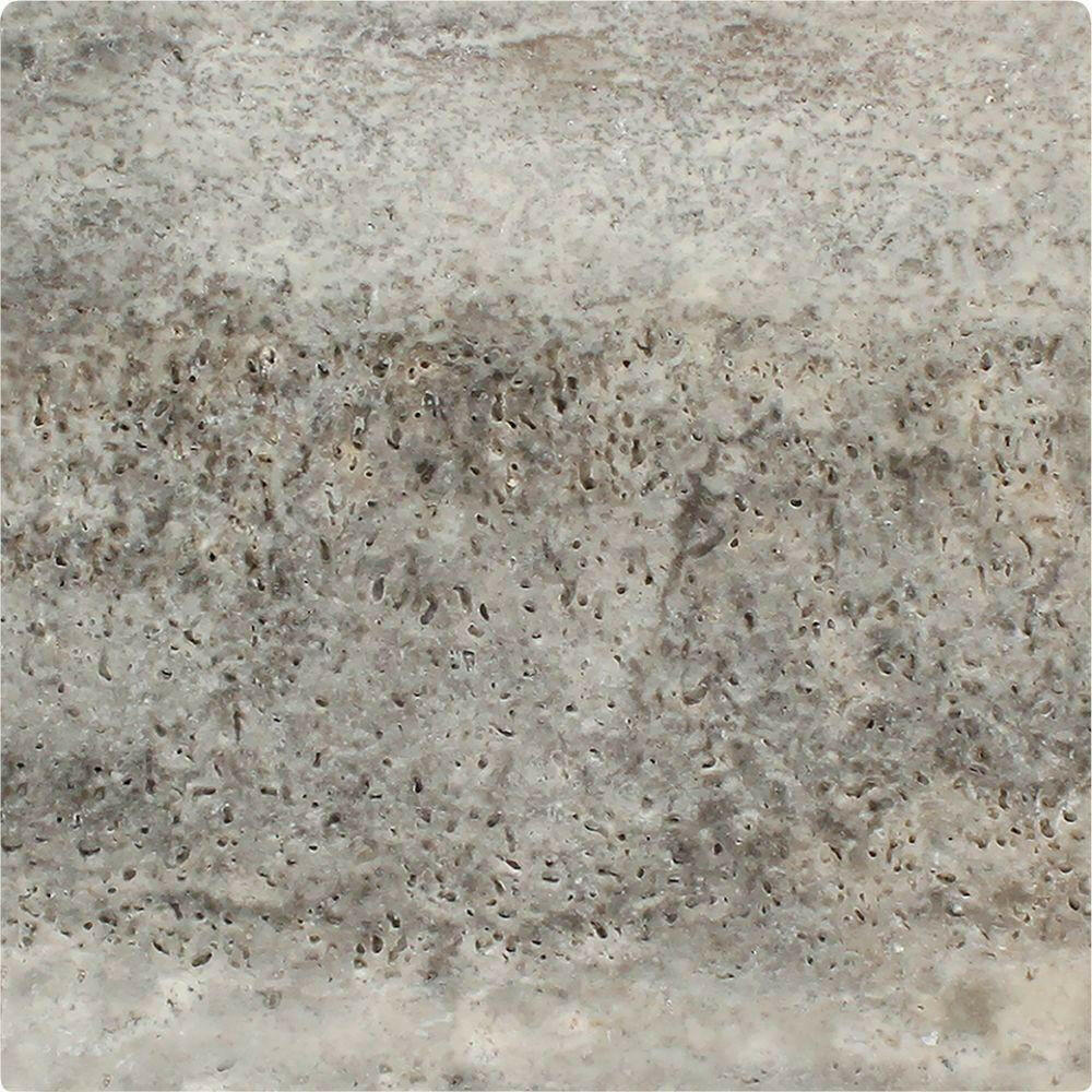 12x12 Silver Travertine Tumbled Tile 12x12 Silver Travertine Tumbled Tile - American Tile Depot