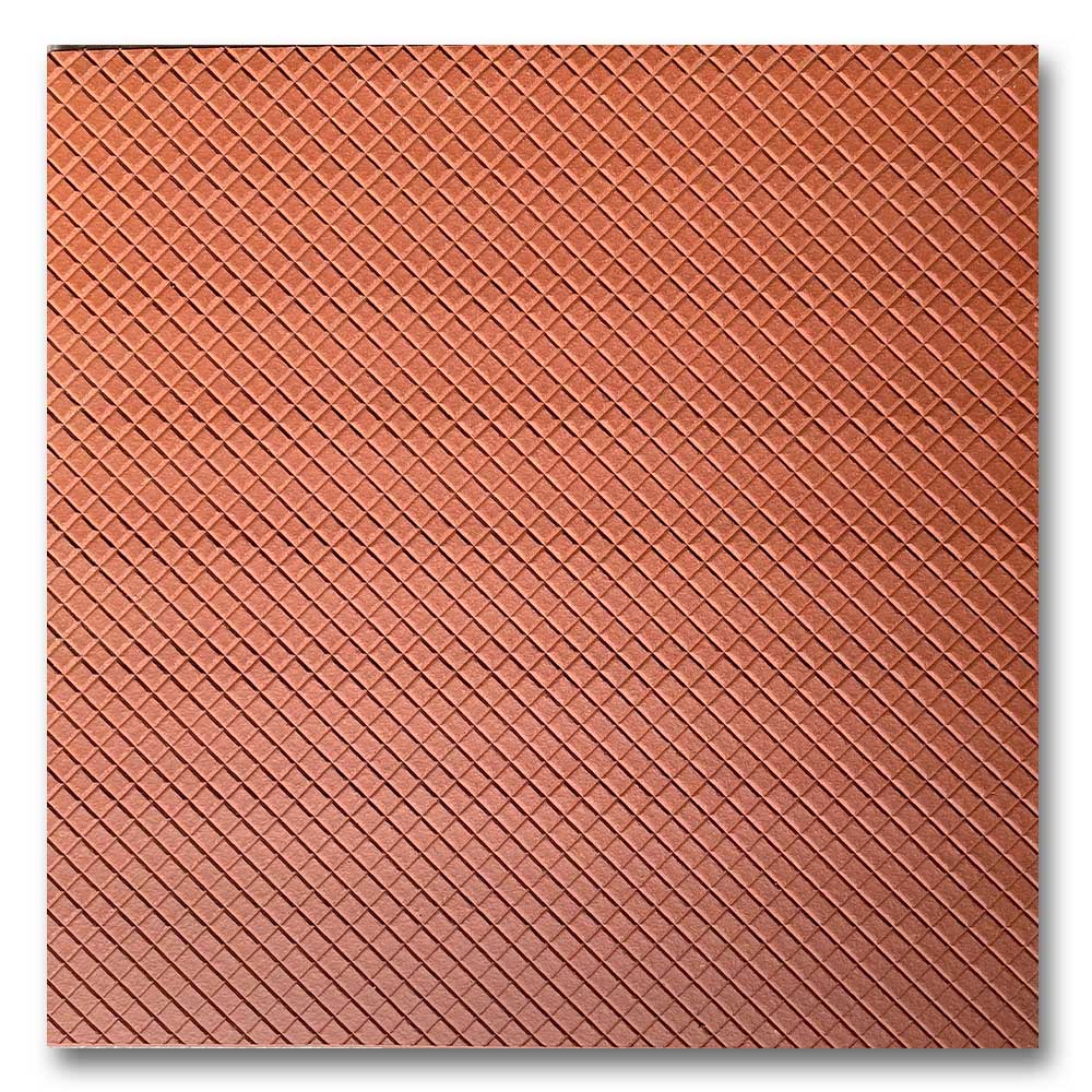 12x12 Spanish Red Grafilado Matte Quarry Tile