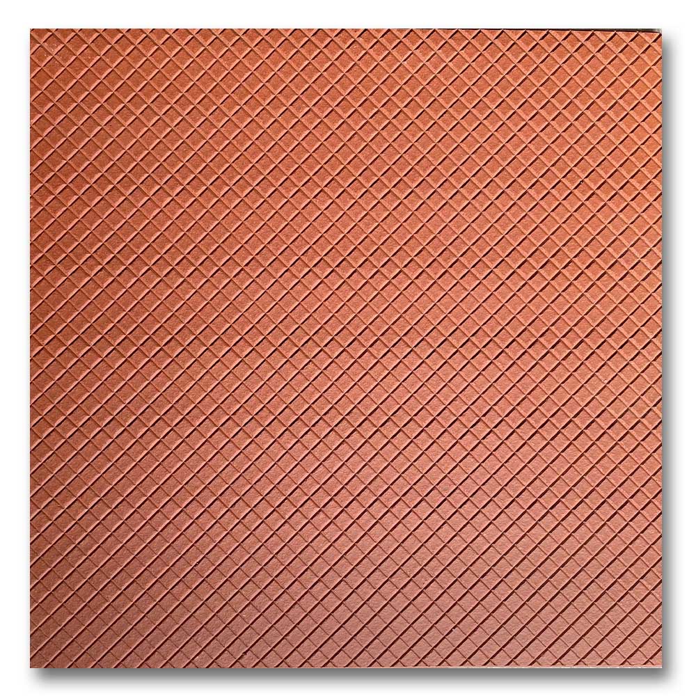 12x12 Spanish Red Grafilado Matte Quarry Tile