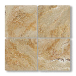 12x12 Valencia Travertine Tumbled Tile - American Tile Depot