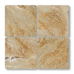 12x12 Valencia Travertine Tumbled Tile - American Tile Depot