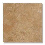 12x12 Walnut Travertine Tumbled Tile - American Tile Depot