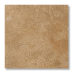 12x12 Walnut Travertine Tumbled Tile - American Tile Depot