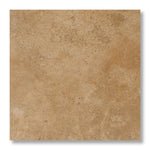 12x12 Walnut Travertine Tumbled Tile - American Tile Depot