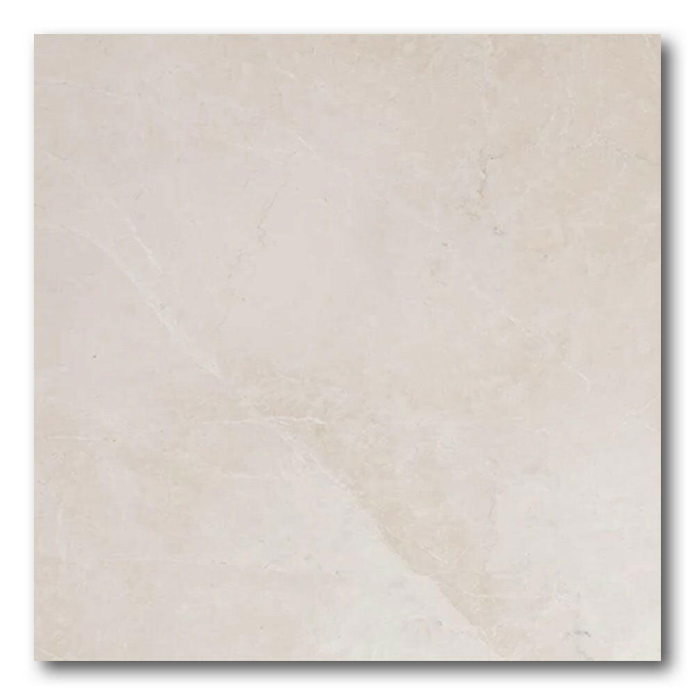 12x12 White Pearl / Botticino Marble Honed Tile 12x12 White Pearl / Botticino Marble Honed Tile - American Tile Depot