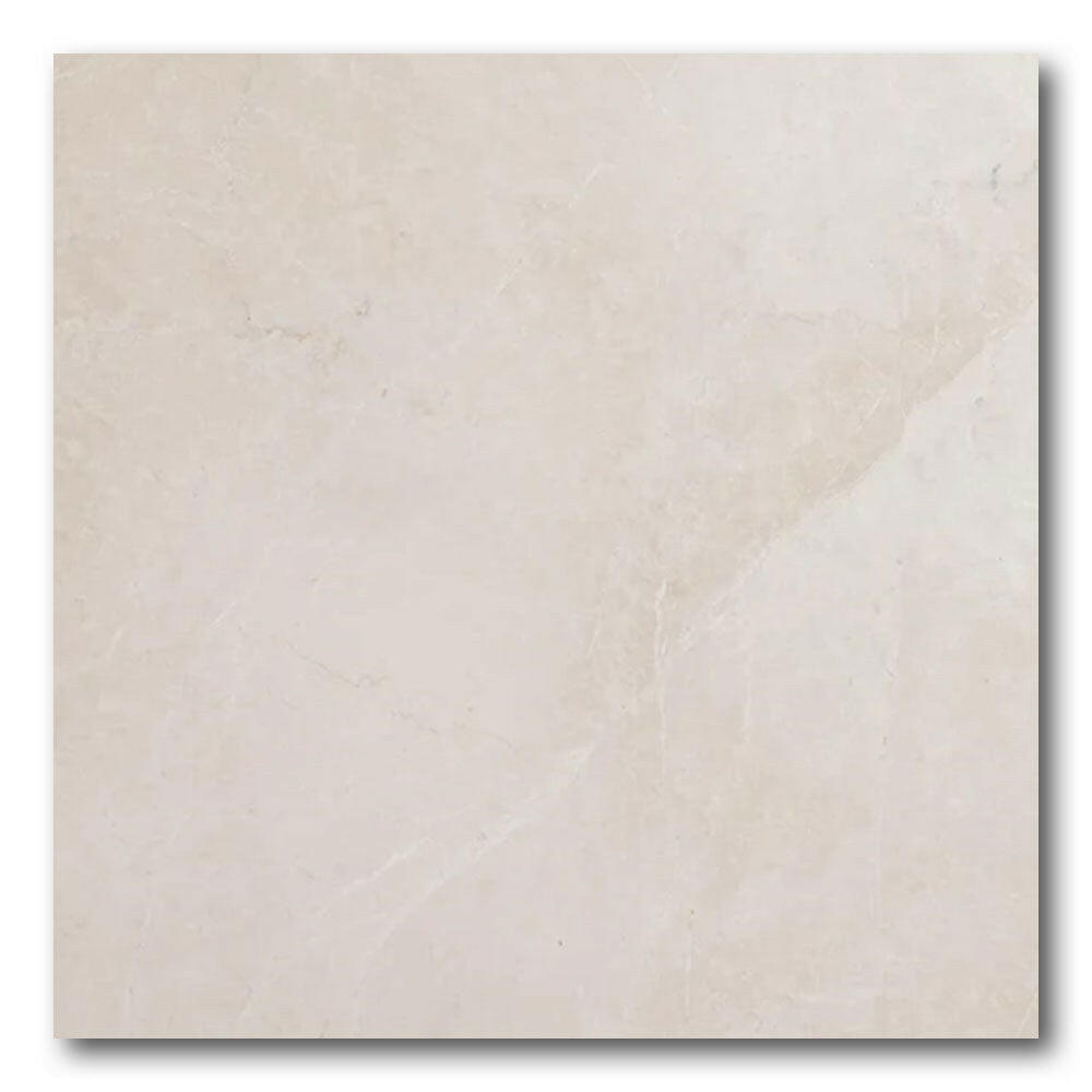 12x12 White Pearl / Botticino Marble Honed Tile 12x12 White Pearl / Botticino Marble Honed Tile - American Tile Depot