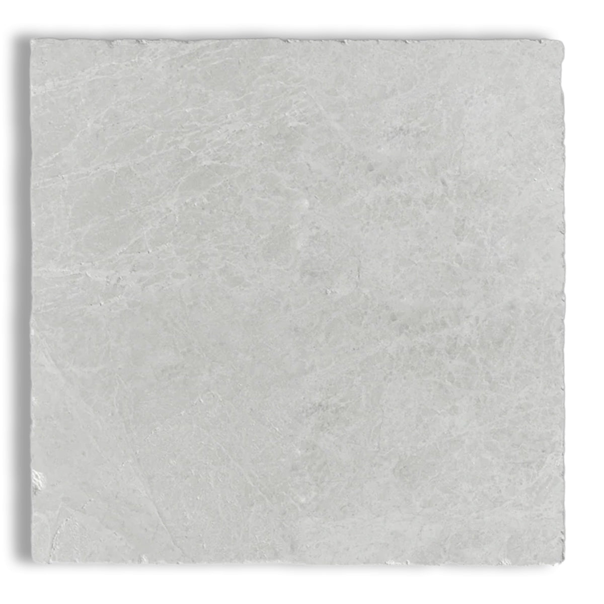 12x12 White Pearl / Botticino Marble Tumbled Tile - American Tile Depot