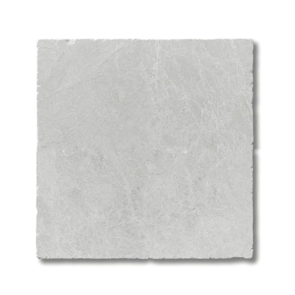 12x12 White Pearl / Botticino Marble Tumbled Tile 12x12 White Pearl / Botticino Marble Tumbled Tile - American Tile Depot