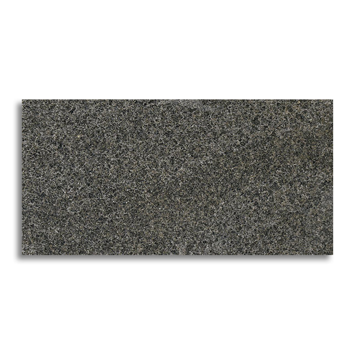 CLEARANCE - 12x24 Absolute Black Granite Flamed Tile - American Tile Depot
