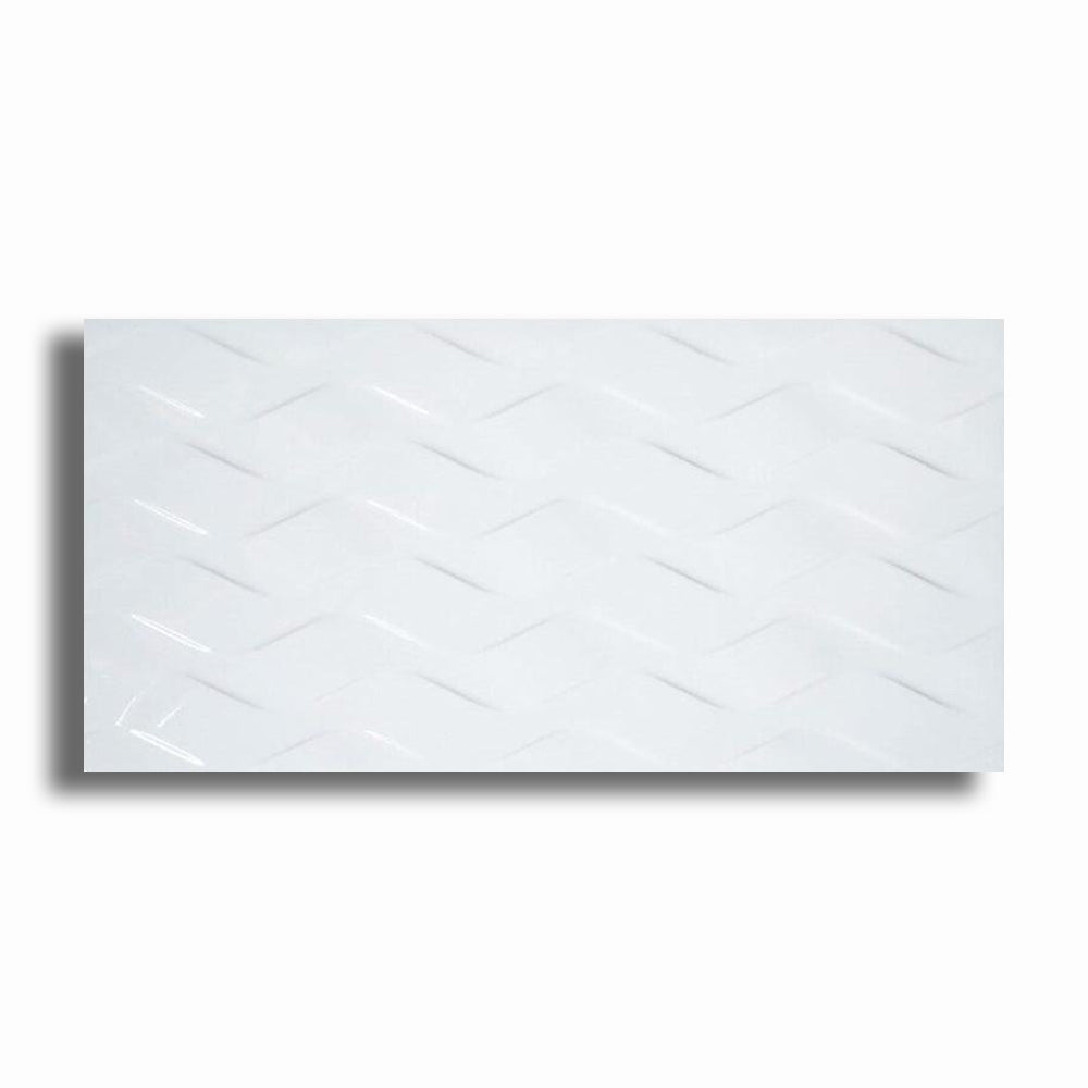 12x24 Alps Wave Polished Solid Color Ceramic Tile - American Tile Depot