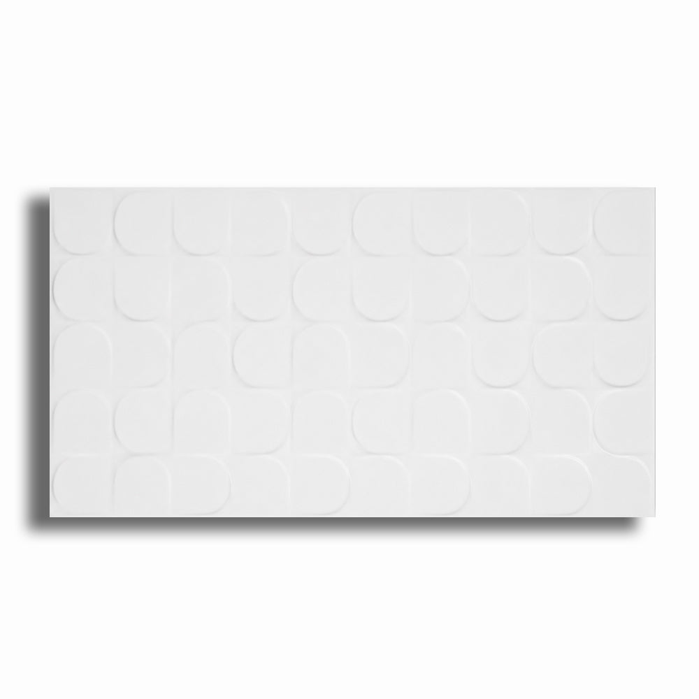 12x24 Arctic Day Polished Solid Color Ceramic Tile - American Tile Depot