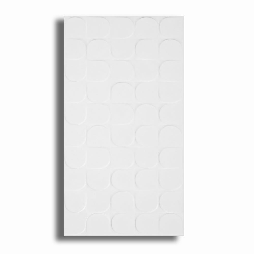 12x24 Arctic Day Polished Solid Color Ceramic Tile - American Tile Depot
