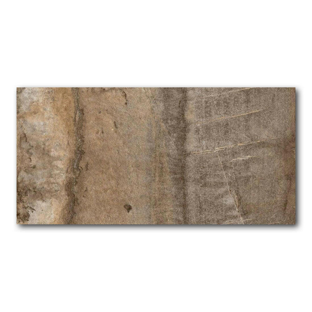 12x24 Ascendra Noce Travertine Look Matte Porcelain Tile 12x24 Ascendra Noce Travertine Look Matte Porcelain Tile - American Tile Depot