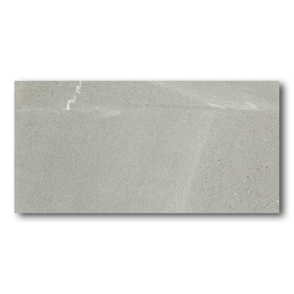 12x24 Azurith Grey Limestone Look Marble Laminated Porcelain Tile 12x24 Azurith Grey Limestone Look Marble Laminated Porcelain Tile - American Tile Depot