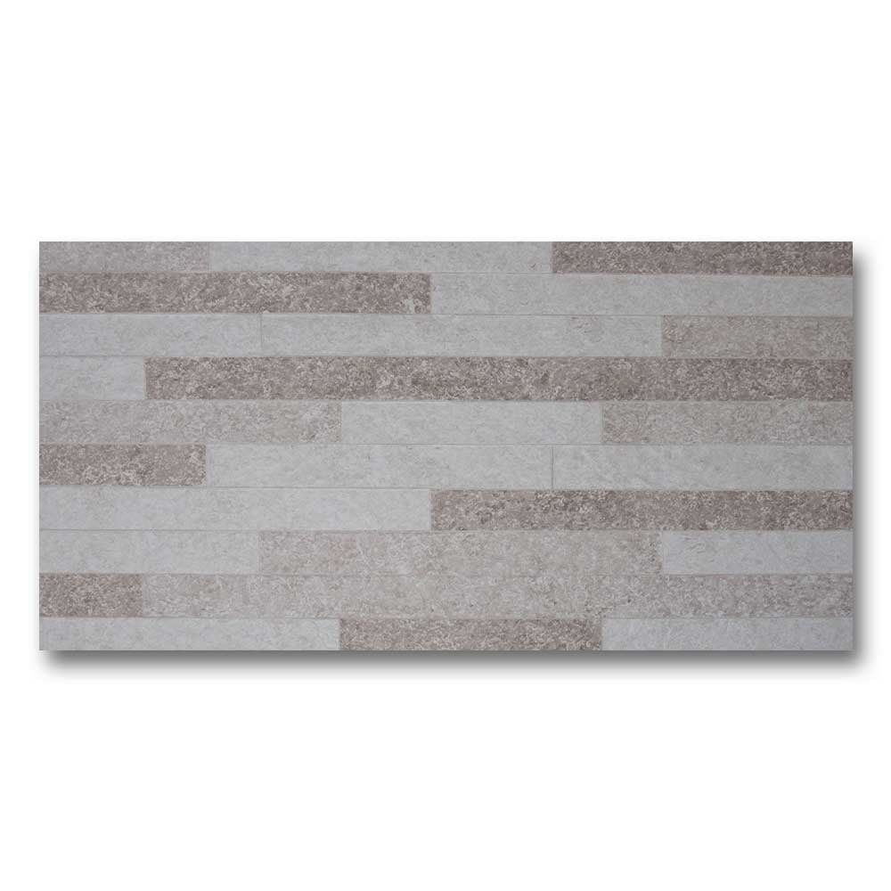 12x24 Belgica Earth Matte Stone Look Porcelain Tile