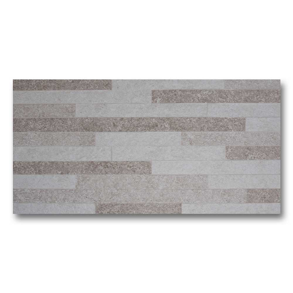 12x24 Belgica Earth Matte Stone Look Porcelain Tile