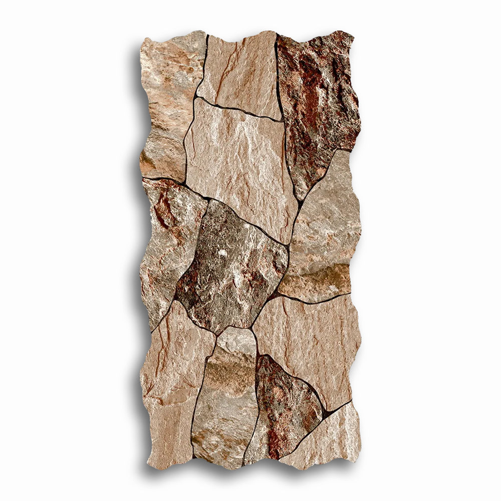 12x24 Beli Cream Matte Flagstone Look Porcelain Tile - American Tile Depot