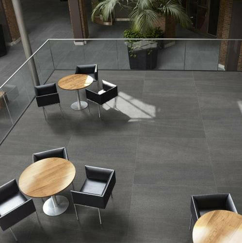 12x24 Biancoire Graphite Matte Porcelain Tile 12x24 Biancoire Graphite Matte Porcelain Tile - American Tile Depot