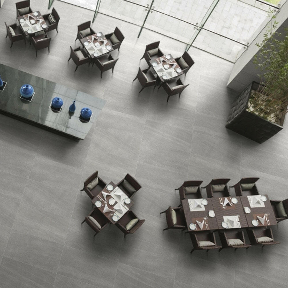 12x24 Biancoire Grey Matte Porcelain Tile 12x24 Biancoire Grey Matte Porcelain Tile - American Tile Depot