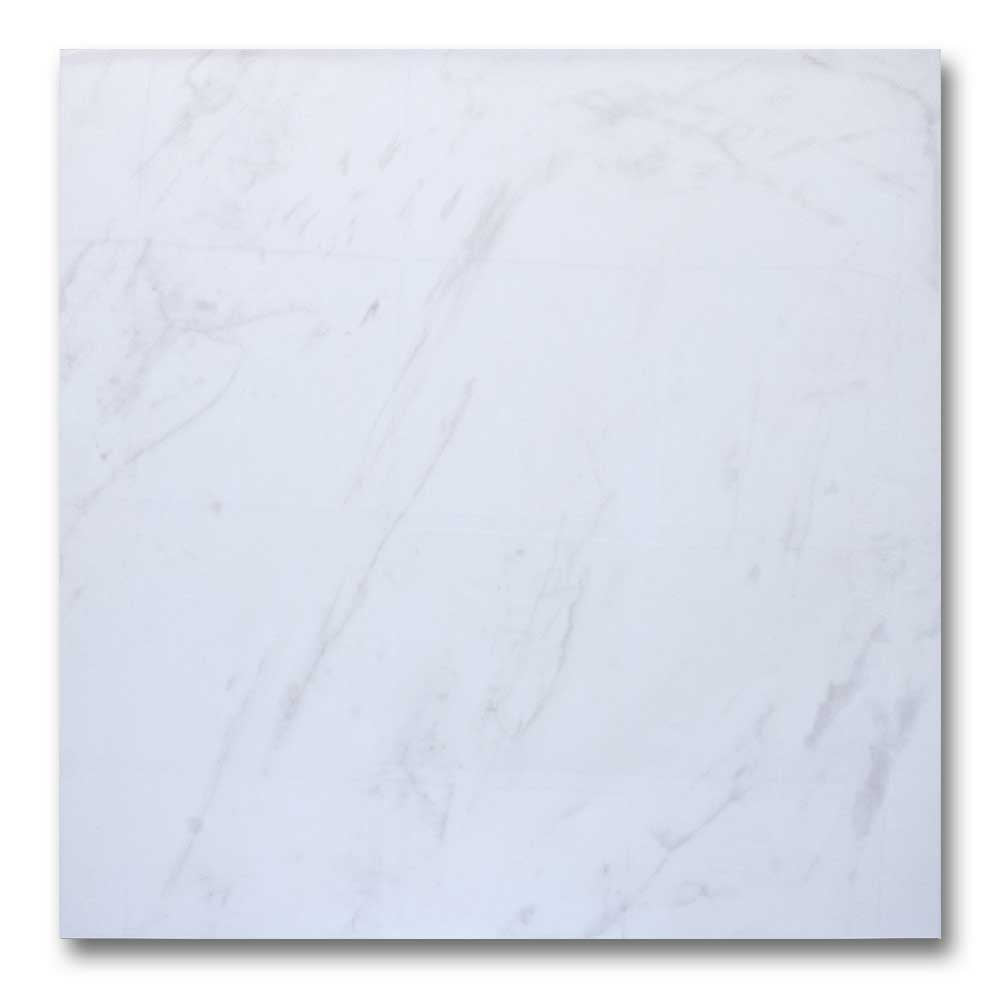 12x24 Calacatta Full Polished Marble Look Porcelain Tile