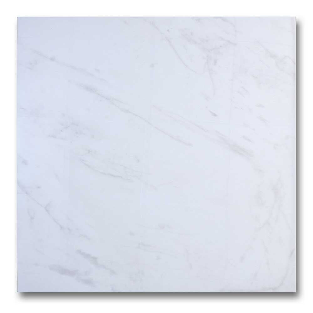12x24 Calacatta Full Polished Marble Look Porcelain Tile