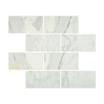 12x24 Calacatta Gold Marble Honed Tile 12x24 Calacatta Gold Marble Honed Tile - American Tile Depot