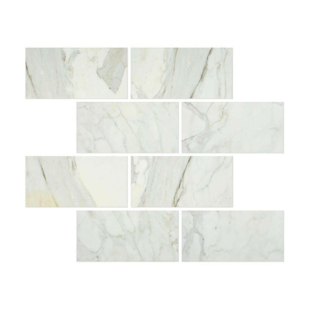 12x24 Calacatta Gold Marble Polished Tile 12x24 Calacatta Gold Marble Polished Tile - American Tile Depot