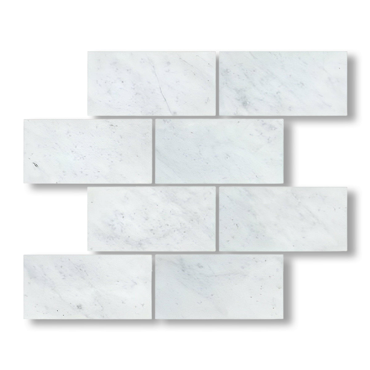 12x24 Carrara White Marble Polished Tile - American Tile Depot