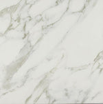 12x24 Carrara White Polished Marble Look Ceramic Tile - American Tile Depot