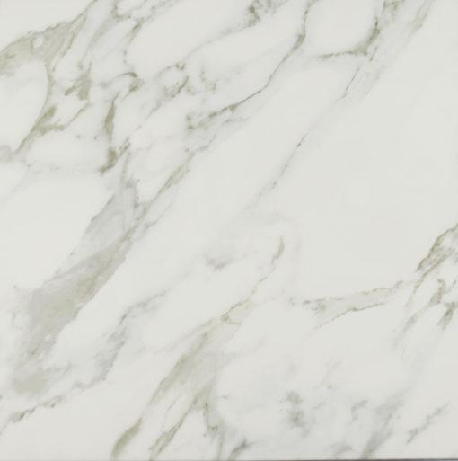 12x24 Carrara White Polished Marble Look Ceramic Tile - American Tile Depot