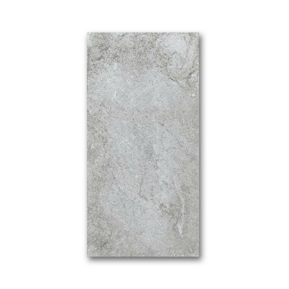 12x24 Chamonix Gray Matte Limestone Look Porcelain Tile 12x24 Chamonix Gray Matte Limestone Look Porcelain Tile - American Tile Depot