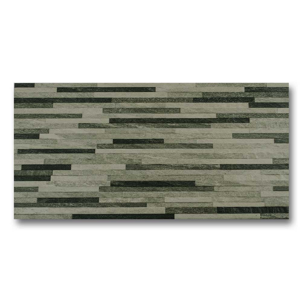 12x24 Cut Safari Perla Deco Matte Contemporary Look Porcelain Tile