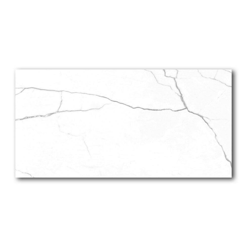 12x24 Decoria Exora White Polished Marble Look Porcelain Tile 12x24 Decoria Exora White Polished Marble Look Porcelain Tile - American Tile Depot