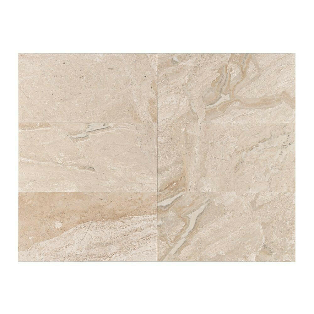 12x24 Diano Royal (Queen Beige) Marble Polished Tile 12x24 Diano Royal (Queen Beige) Marble Polished Tile - American Tile Depot