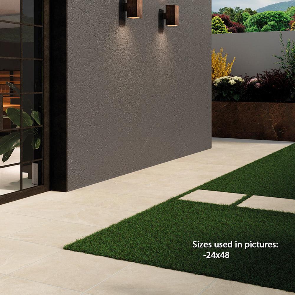 12x24 Ecoslate Beige Natural Slate Look Porcelain Tile 12x24 Ecoslate Beige Natural Slate Look Porcelain Tile - American Tile Depot