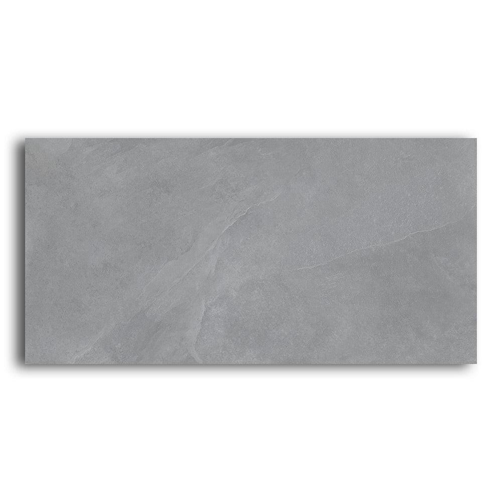 12x24 Ecoslate Gray Natural Slate Look Porcelain Tile 12x24 Ecoslate Gray Natural Slate Look Porcelain Tile - American Tile Depot