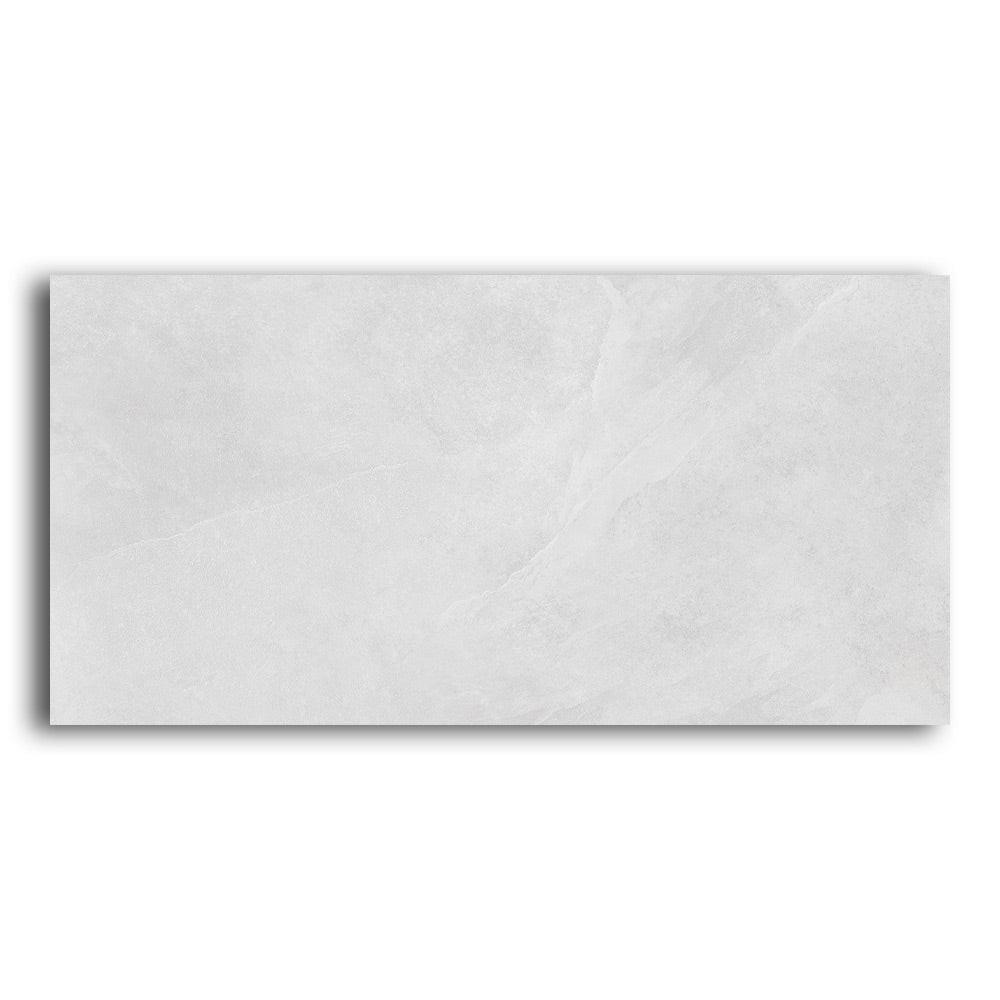 12x24 Ecoslate White Natural Slate Look Porcelain Tile 12x24 Ecoslate White Natural Slate Look Porcelain Tile - American Tile Depot